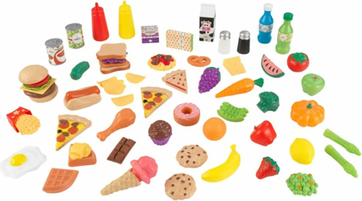 65 Stuks Speelgoed Etenswaren speelgoed