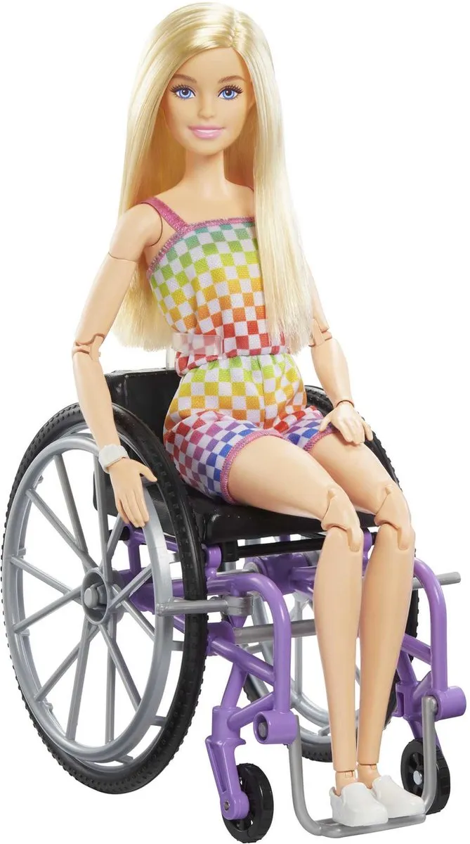 Barbie Fashionistas Rolstoel - Pop speelgoed