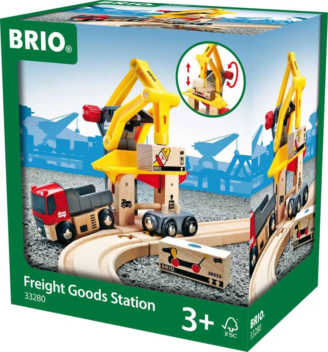 BRIO Goederen laadstation - 33280 speelgoed