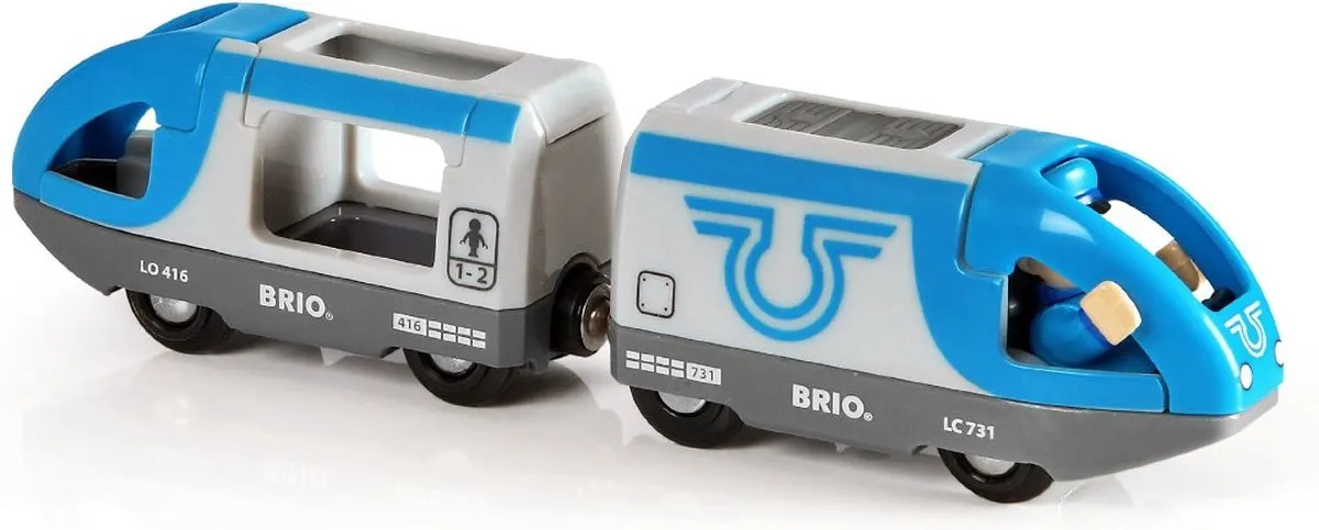 BRIO Passagierstrein op batterijen - 33506 speelgoed