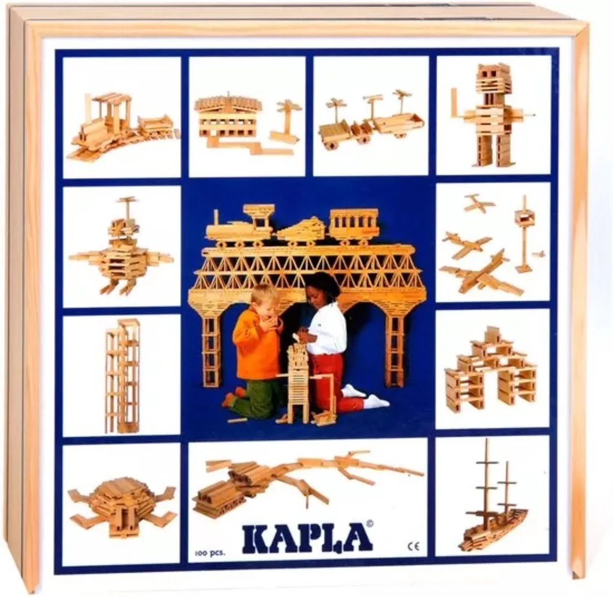 Kapla - Bouwblokjes - 100 stuks speelgoed