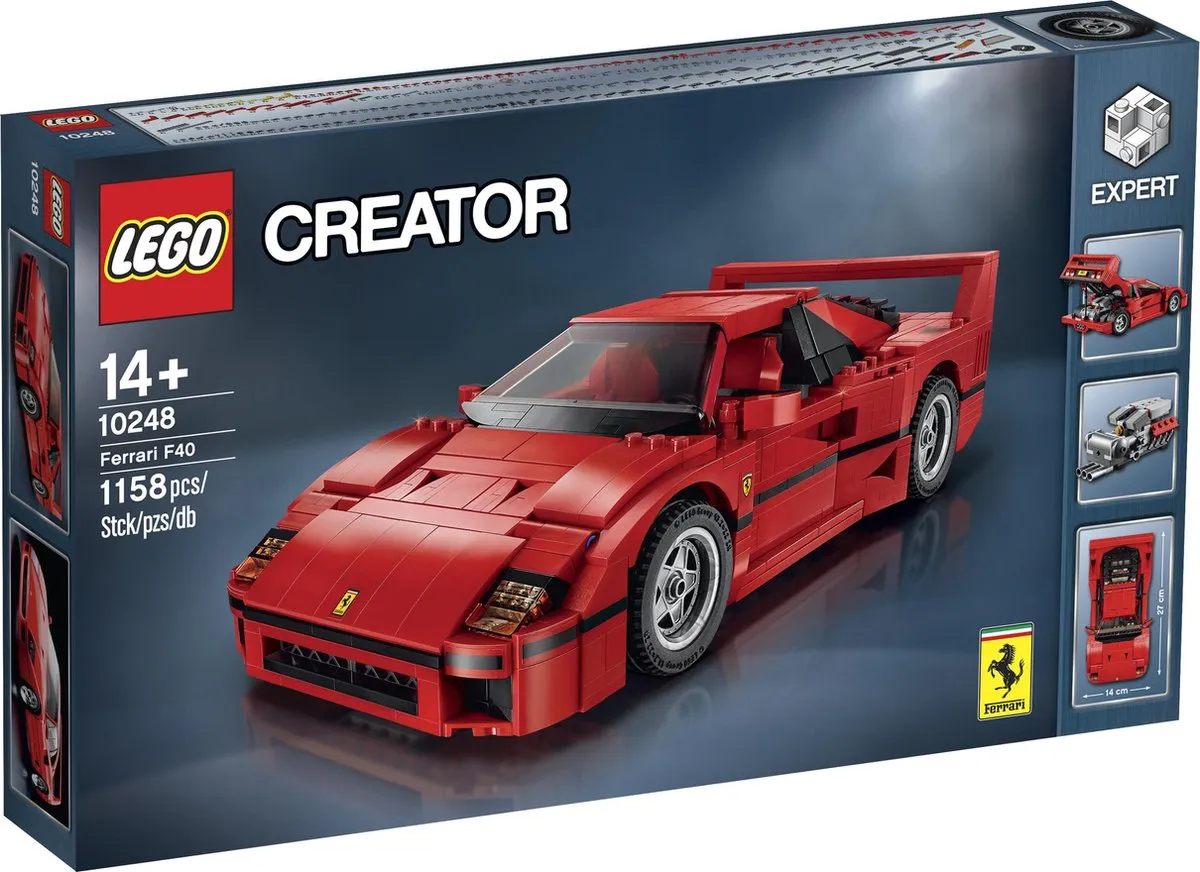 LEGO Creator Expert Ferrari F40 - 10248 speelgoed