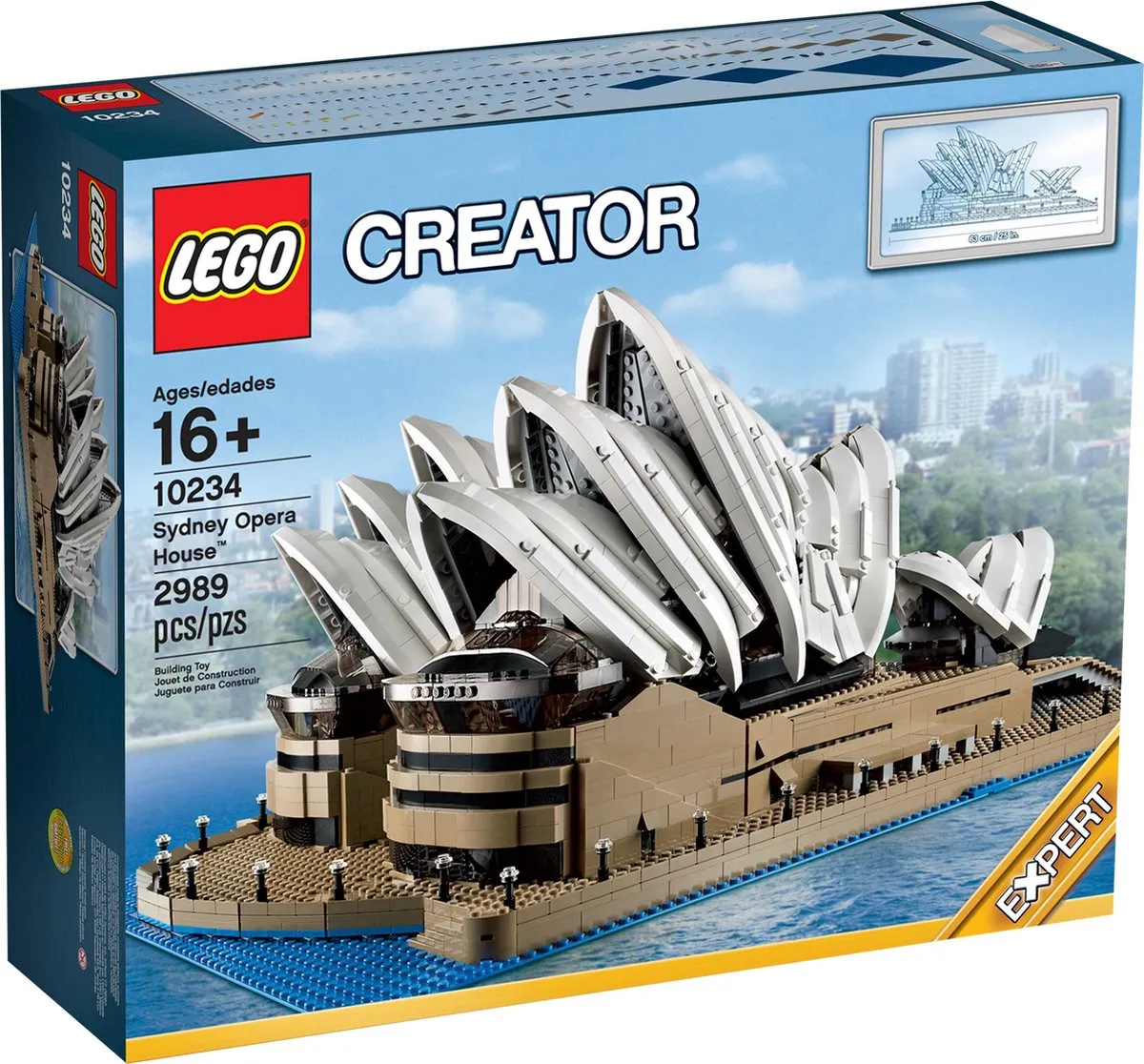 LEGO Creator Expert Sydney Opera House - 10234 speelgoed