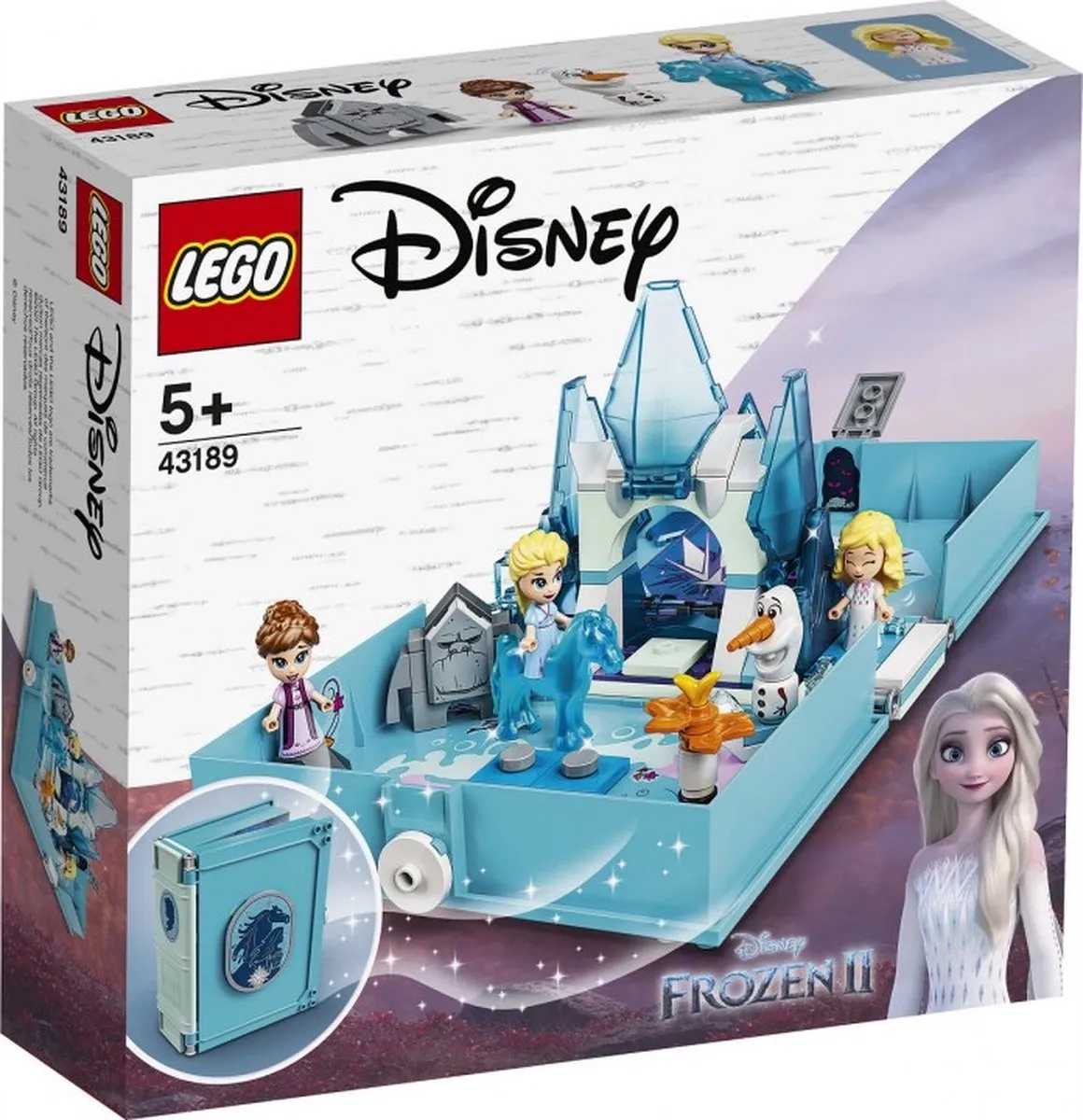 LEGO Disney Frozen 2 Elsa en de Nokk Verhalenboekavonturen - 43189 speelgoed