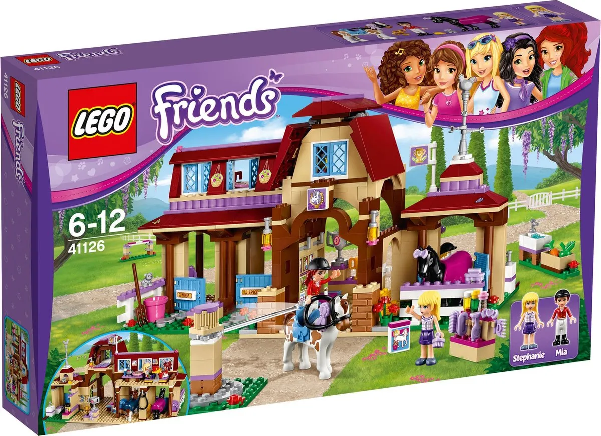 LEGO Friends Heartlake Paardrijclub - 41126 speelgoed