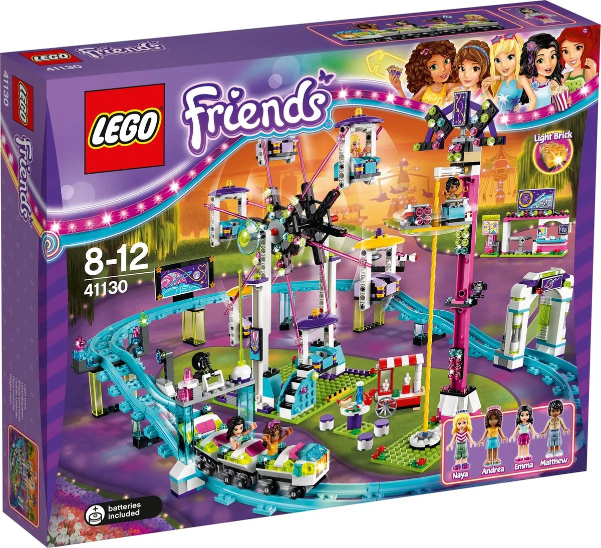 LEGO Friends Pretpark achtbaan - 41130 speelgoed