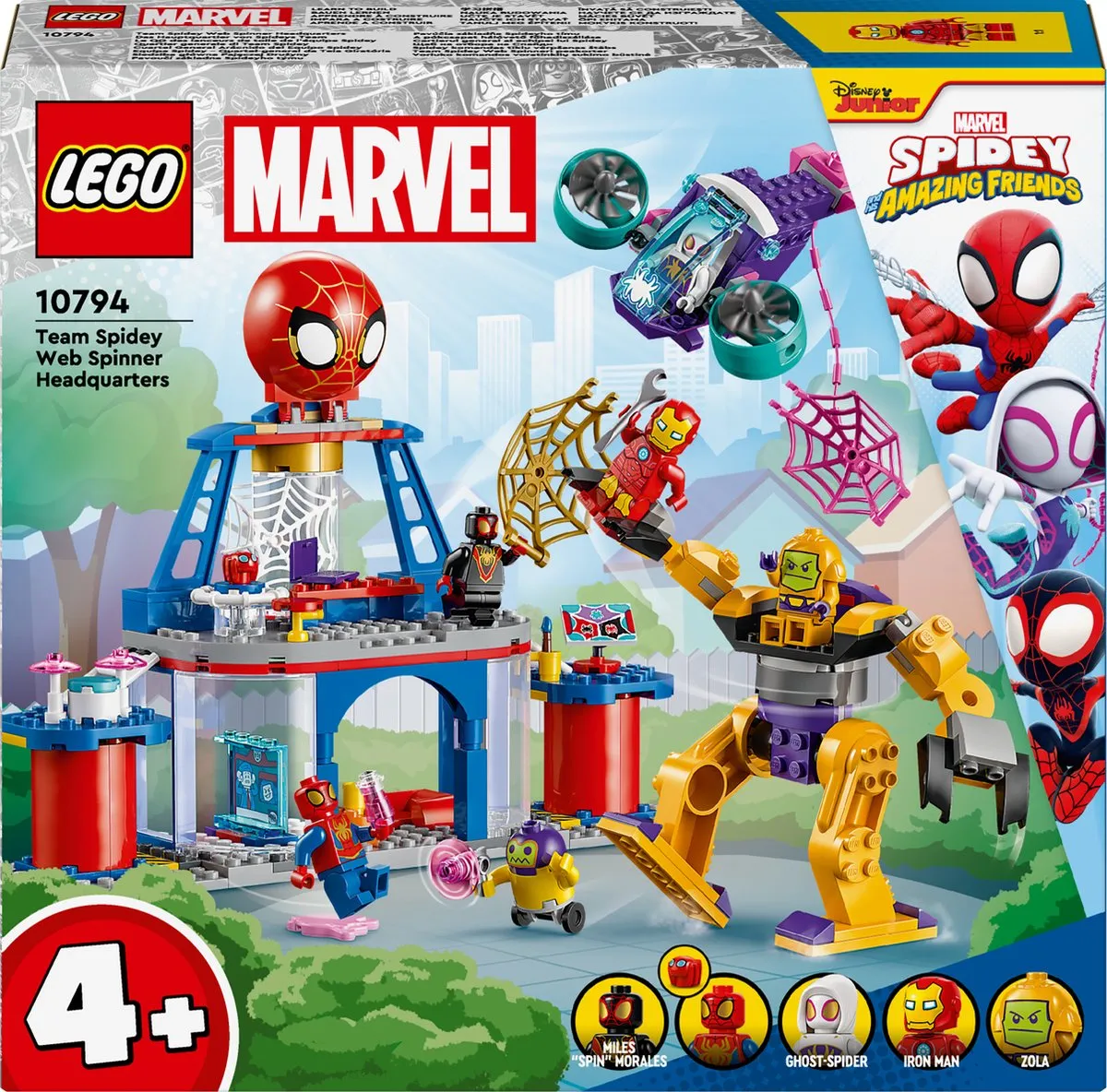 LEGO Marvel Team Spidey webspinner hoofdkwartier - 10794 speelgoed