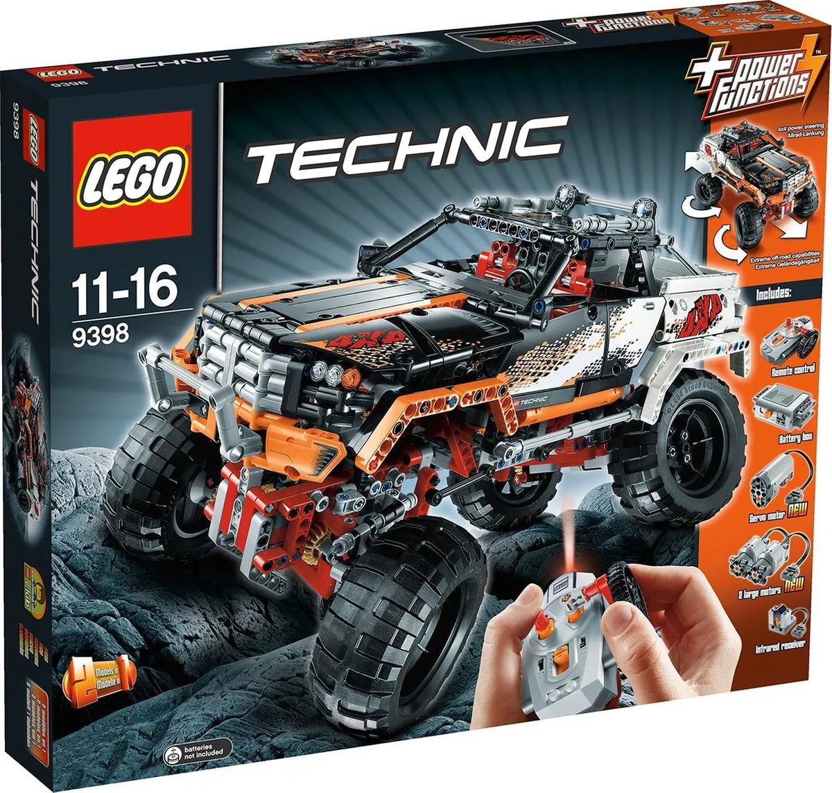 LEGO Technic 4x4 Crawler - 9398 speelgoed