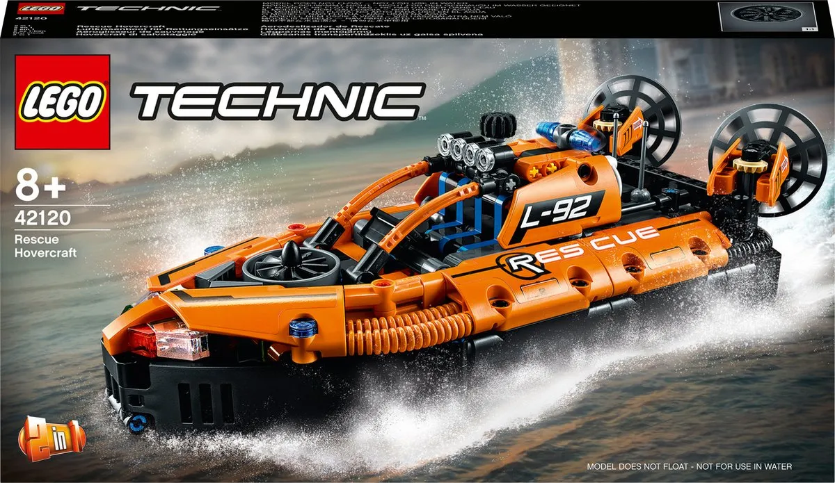 LEGO Technic Reddingshovercraft - 42120 speelgoed