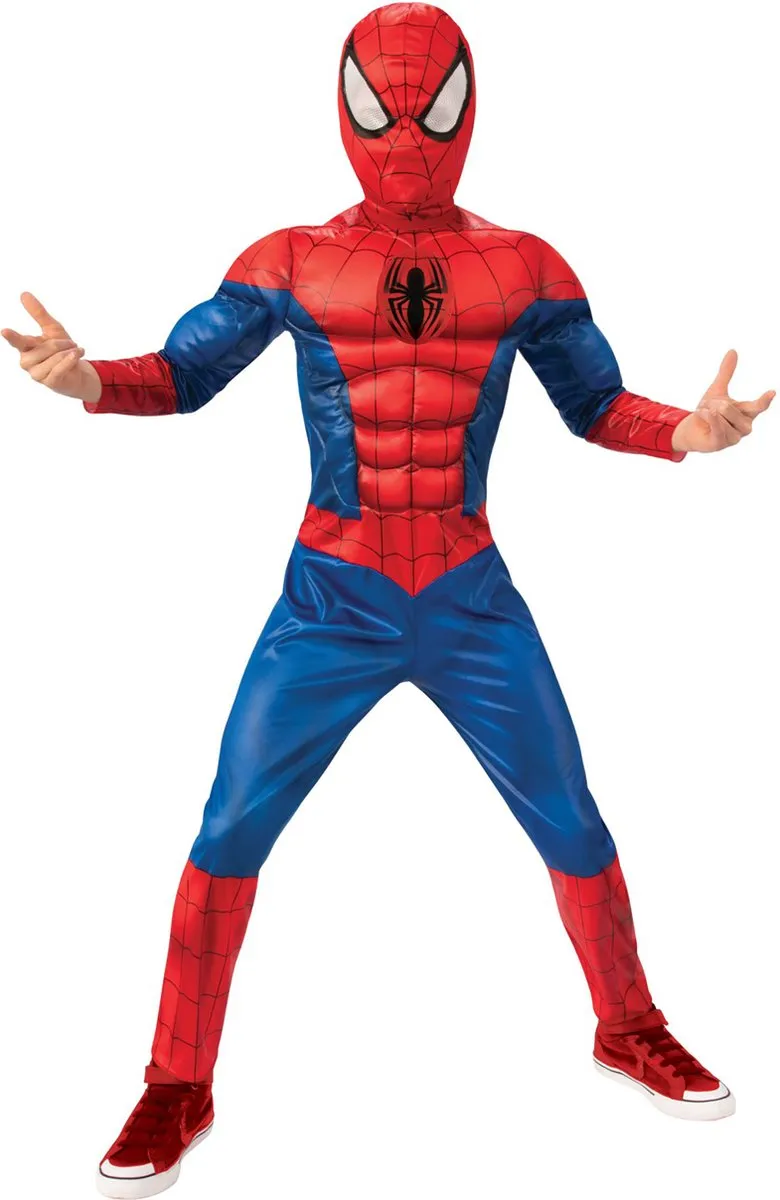 Marvel™ Spiderman Deluxe verkleedkostuum kinderen speelgoed