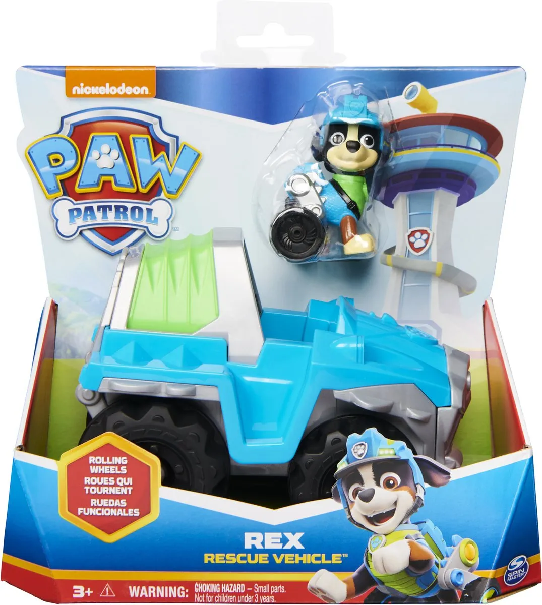 PAW Patrol - Rex - Reddingsauto - Speelgoedvoertuig speelgoed