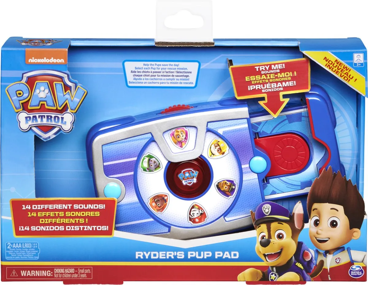 PAW Patrol - Ryder's Pup Pad - Met 14 geluiden speelgoed