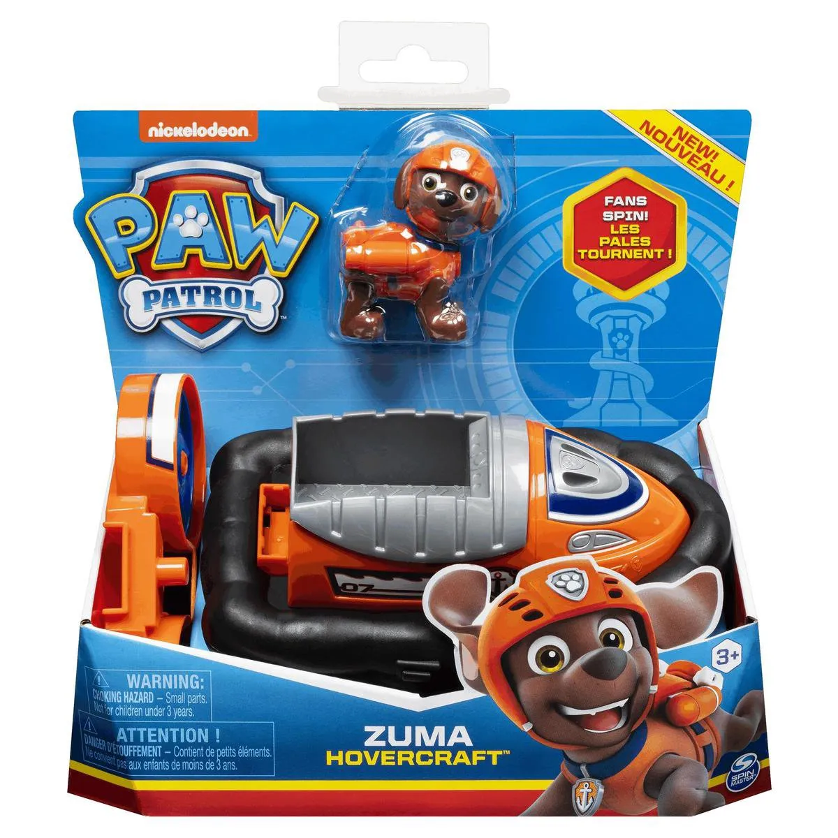 PAW Patrol - Zuma - Hovercraft - Speelgoedauto speelgoed