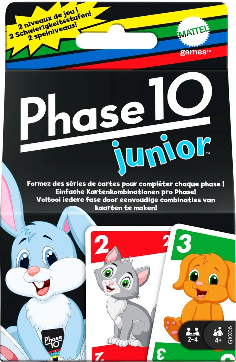 Phase 10 Junior - Kaartspel speelgoed