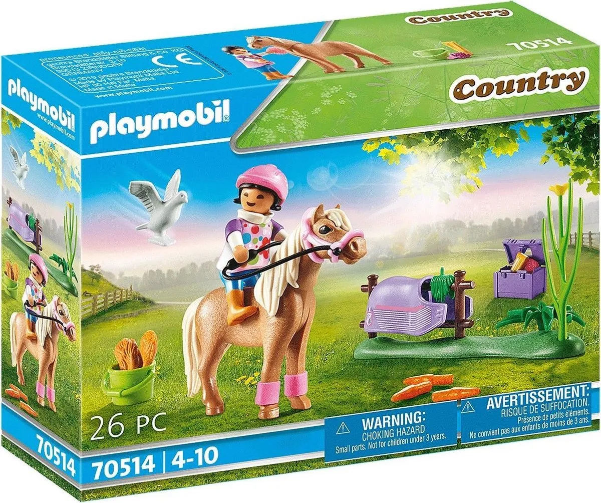 PLAYMOBIL Country Verzamelpony 'IJslander' - 70514 speelgoed