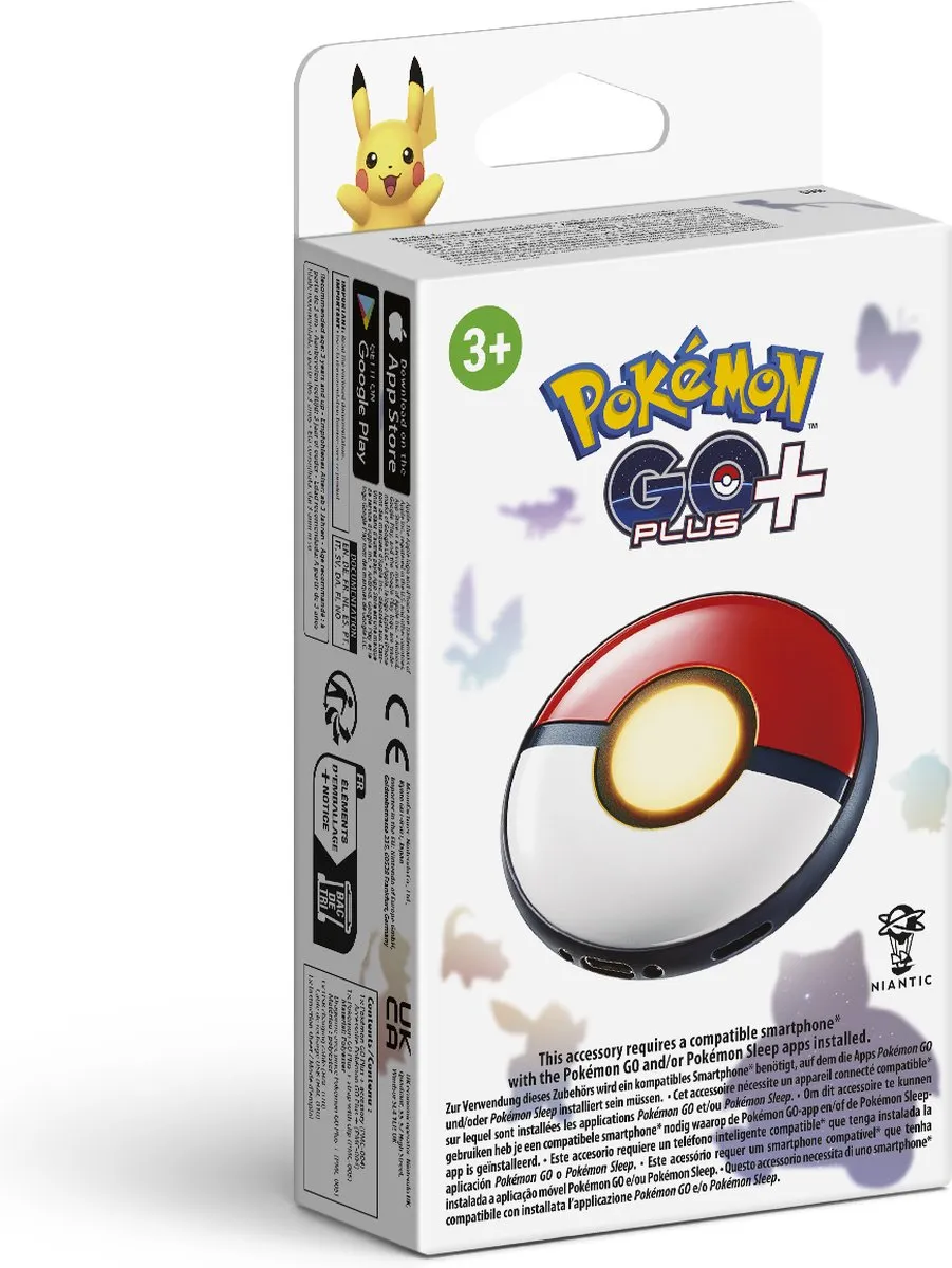 Pokémon Go Plus + - Android / iOS - Rood/Wit speelgoed