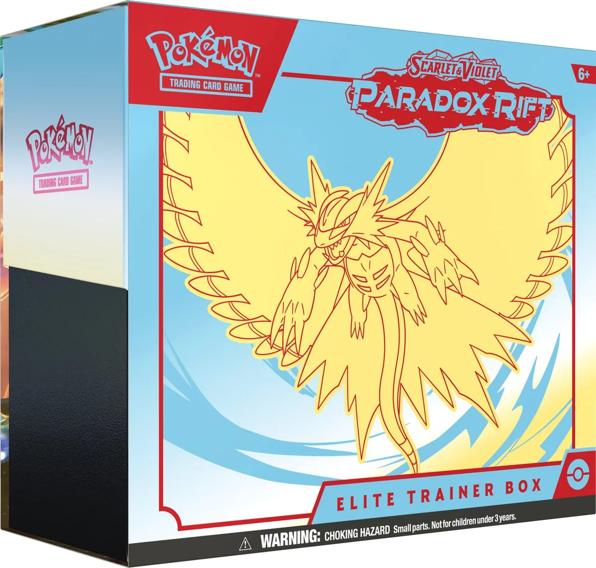 Pokémon Scarlet & Violet Paradox Rift Elite Trainer Box - Roaring Moon - Pokémon Kaarten speelgoed