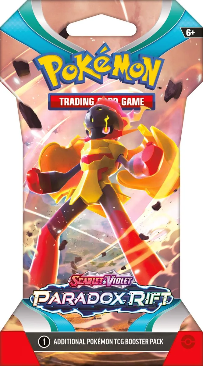 Pokémon Scarlet & Violet Paradox Rift Sleeved Booster - Pokémon Kaarten speelgoed