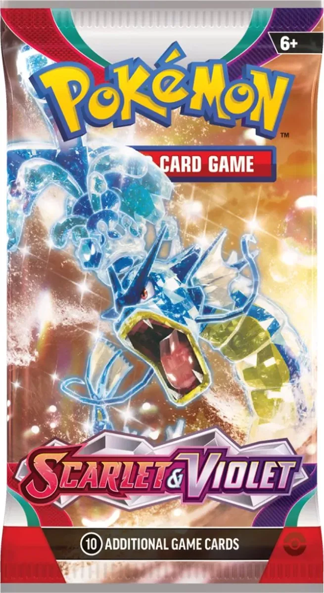 Pokemon Boosterpack - Scarlet & Violet - 1 pakje a 10 kaarten - Booster Pack TCG speelgoed