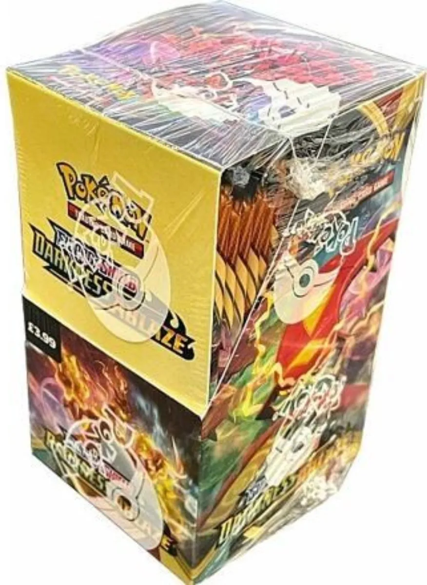 Pokemon TCG: Darkness Ablaze Half Booster Box (18 Packs) speelgoed