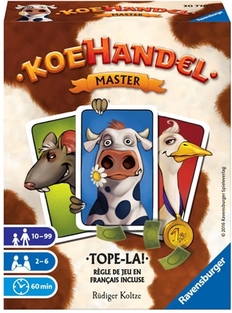 Ravensburger Koehandel Master - Kaartspel speelgoed