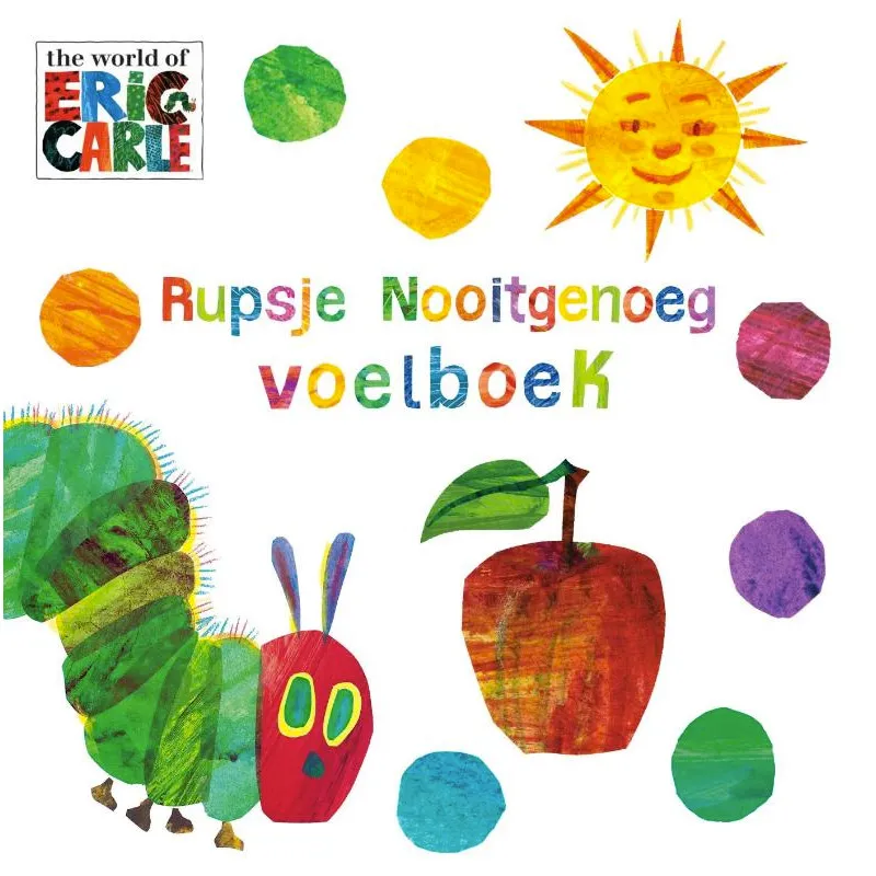 Eric Carle - Rupsje Nooitgenoeg, Voelboek speelgoed