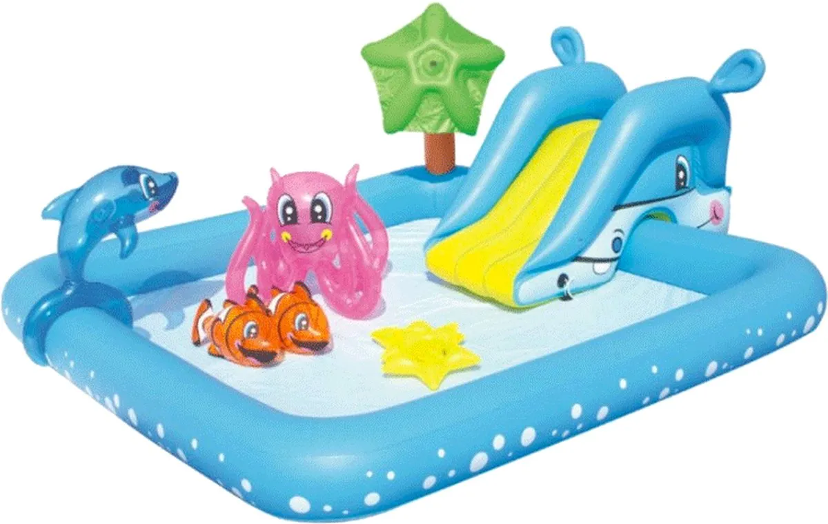 Speelzwembad Bestway Aquarium Play 239 x 206 x 86 cm speelgoed