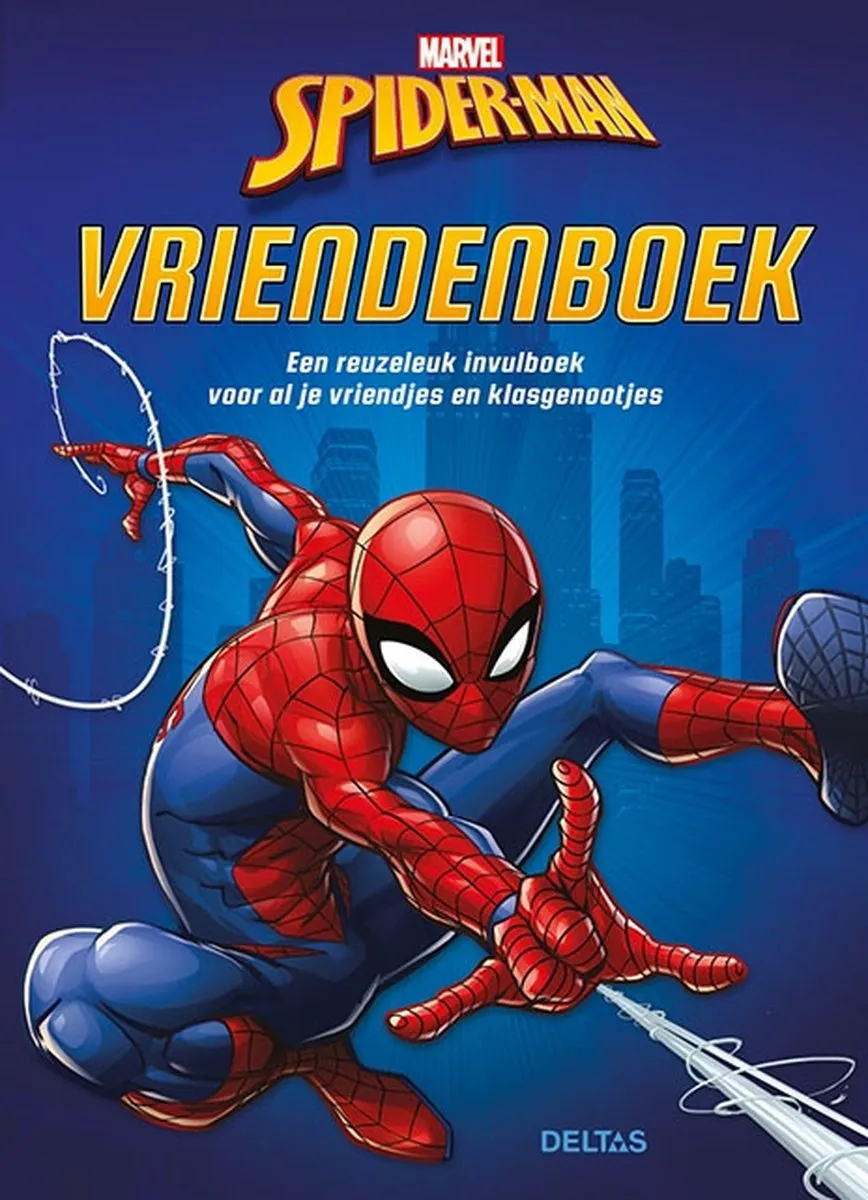 Spider-man vriendenboek speelgoed
