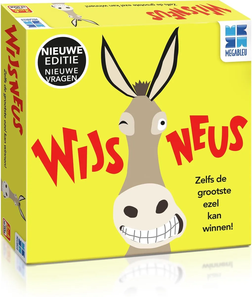 Wijsneus - Bordspellen - Gezelschapsspel voor Familie - Quiz Kaartspel speelgoed