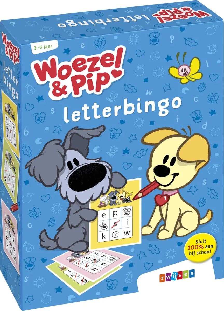 Woezel & Pip  -   Letterbingo speelgoed
