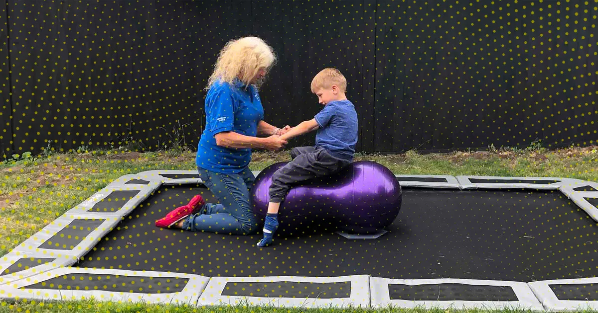 autisme trampoline springen