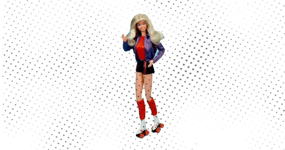 barbie 1981 skates 