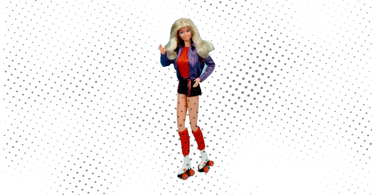 barbie 1981 skates