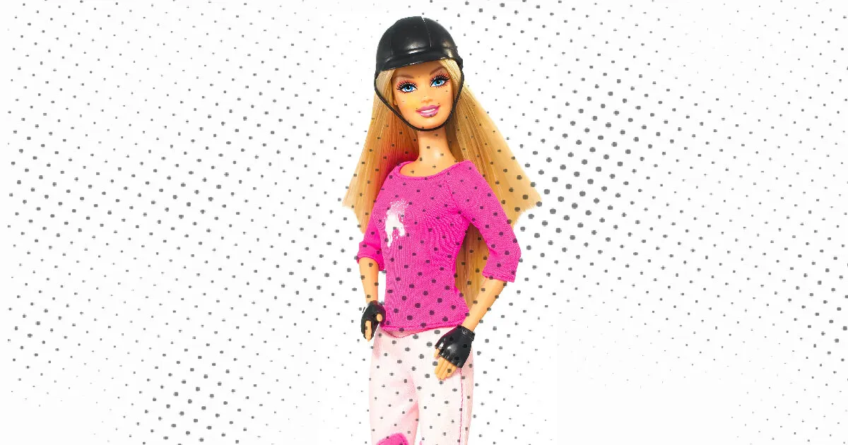 barbie 2009 paard rijden