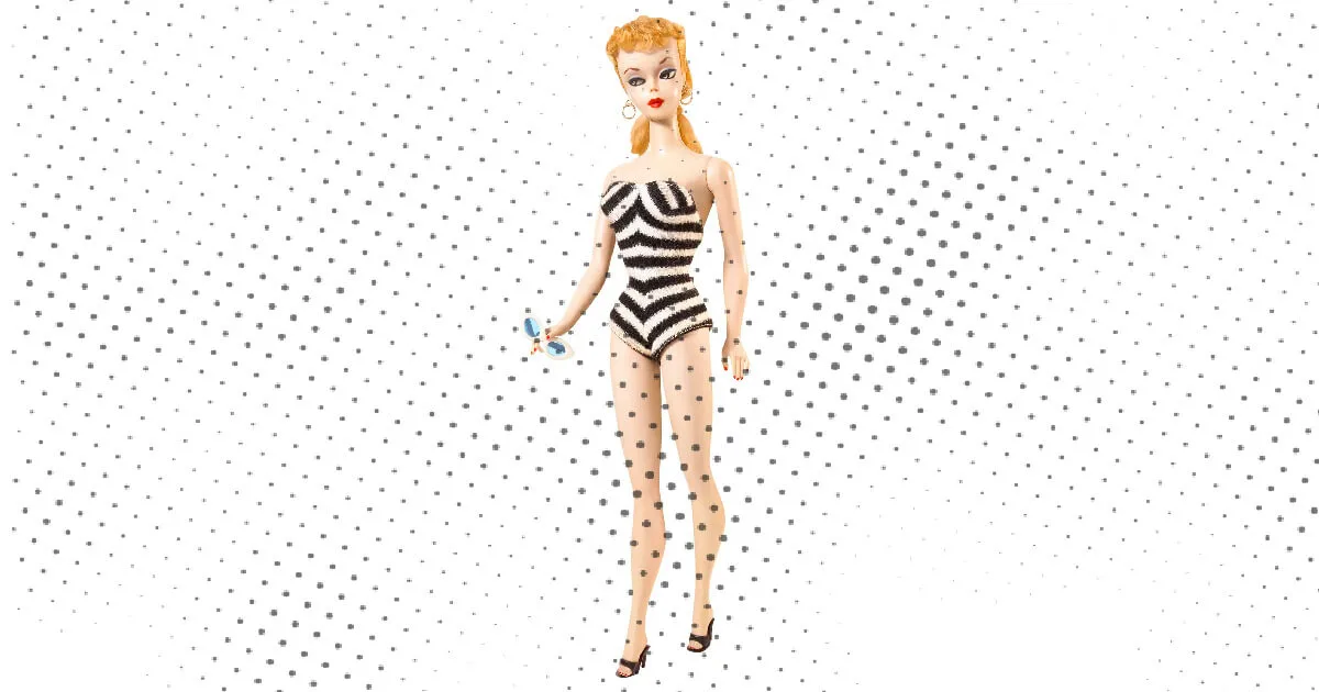 barbie in 1959 