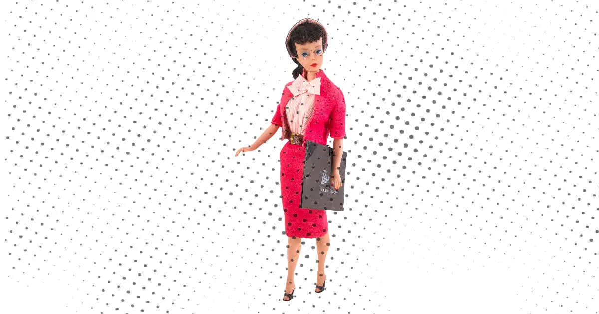 barbie in 1960 