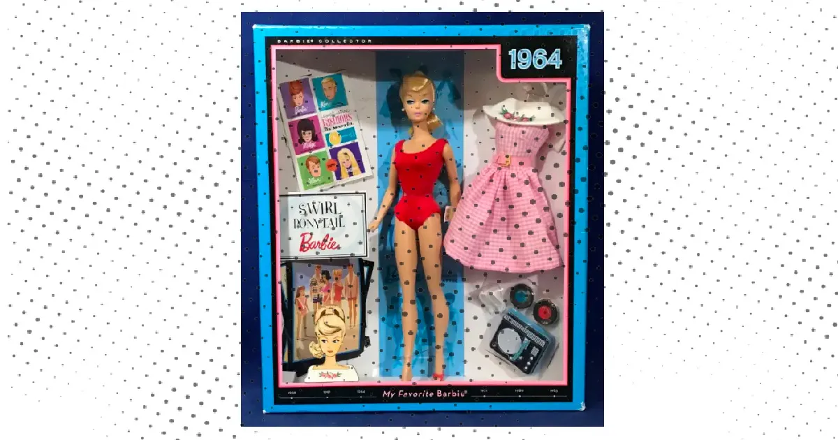 barbie in 1964 