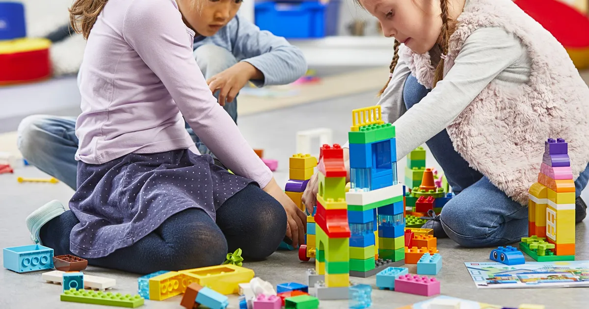 duplo speelgoed creatief leren kinderen 