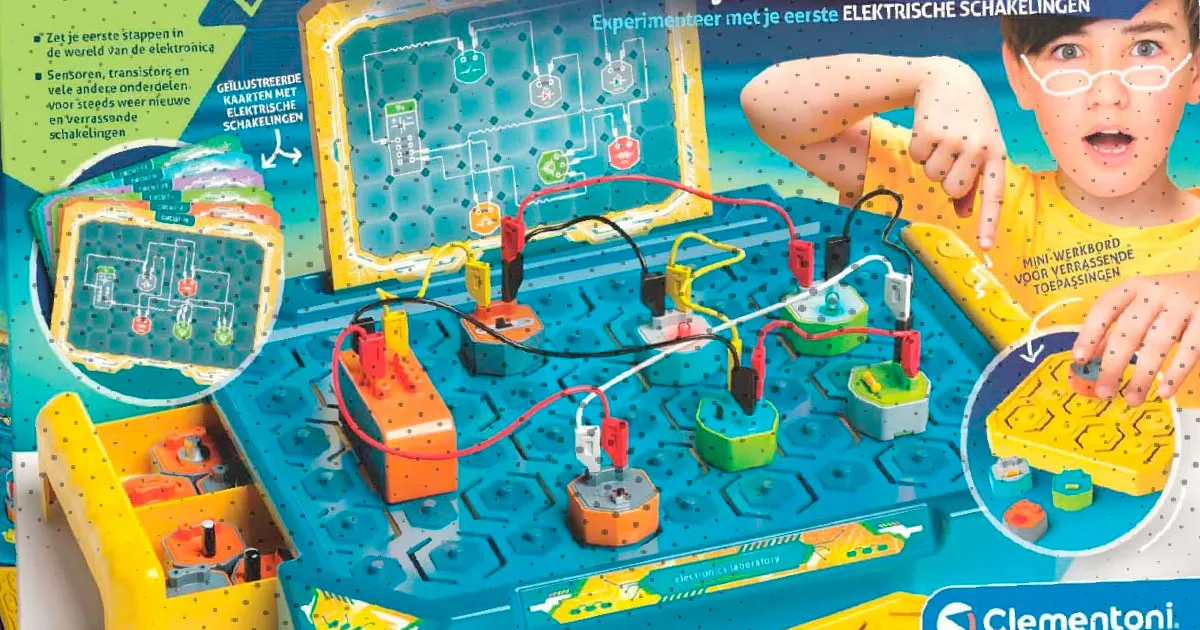 elektronisch lab van clementoni 