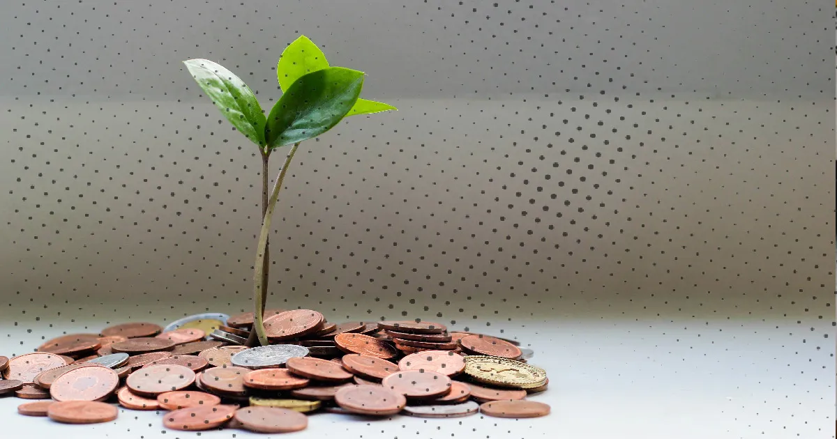 plant met euro munten budget speelgped