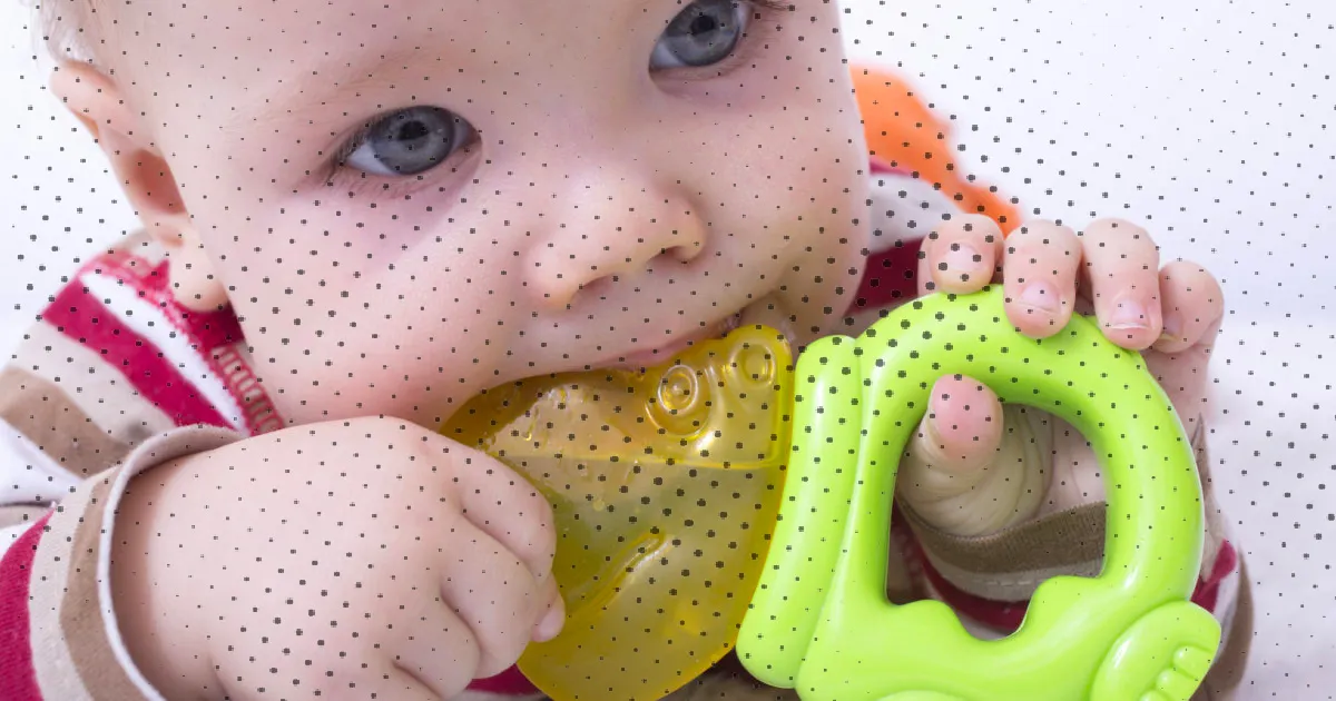 speelgoed baby om te bijten