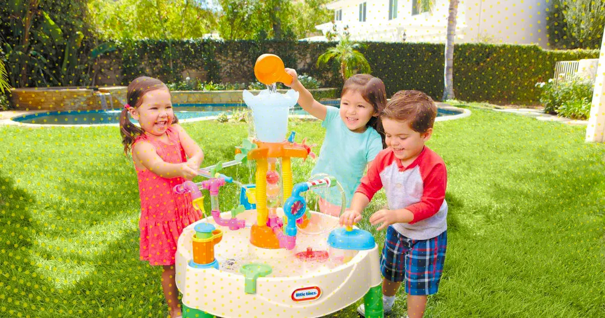 watertafel plezier voor kinderen