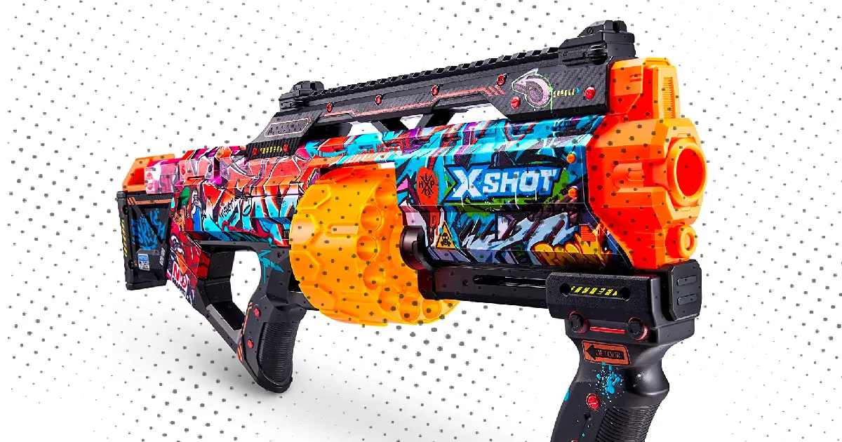 x shot skin last stand dart blaster graffiti