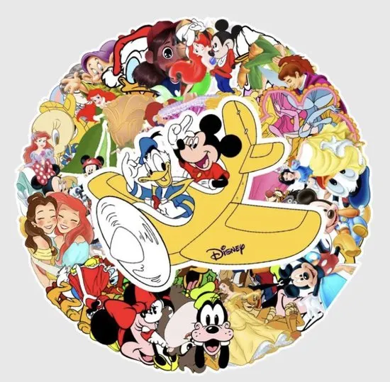 Disney Figuren Stickers Prijzen Vergelijken | 50 stuks