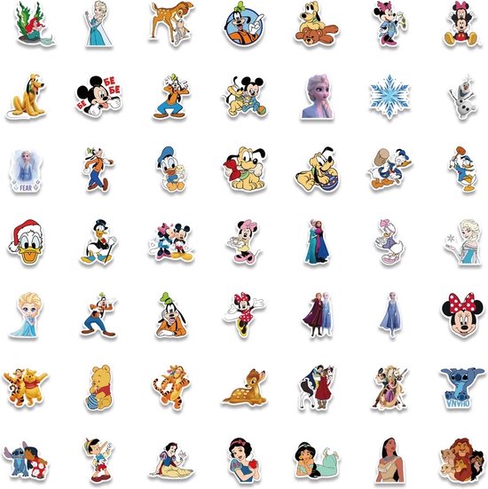 Disney Figuren Stickers Prijzen Vergelijken 50 stuks