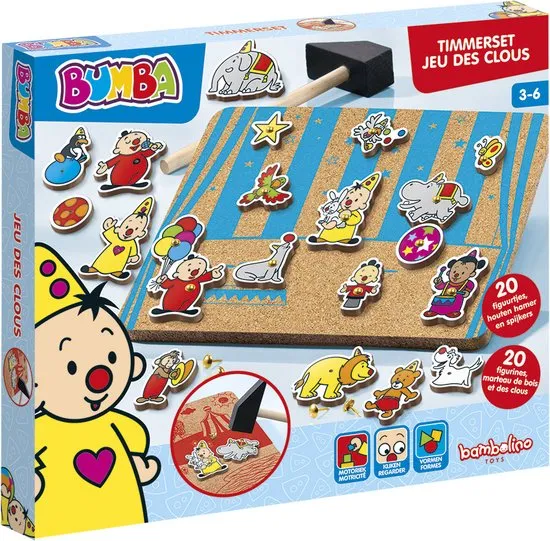 toxiciteit Erfgenaam privaat Prijzen vergelijken voor Bambolino Toys hamertje tik met circus figuren -  educatief speelgoed