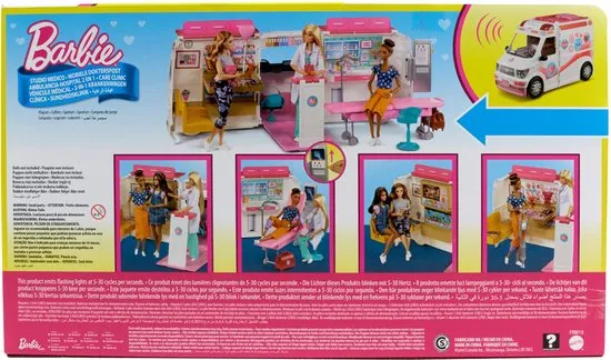 Vechter Frustrerend Grace Barbie Ambulance - Vergelijk Prijzen | Poppenvoertuig
