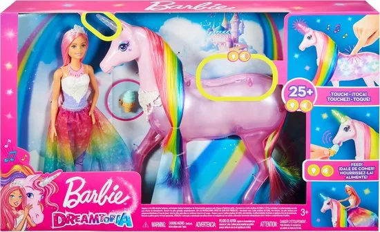 Kalmerend Onbepaald alledaags Barbie Dreamtopia Barbie Pop met Eenhoorn: Prijzen Vergelijken!"