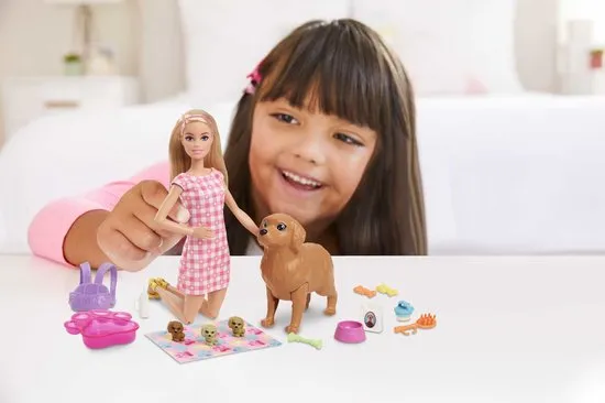 speel piano filosofie India Barbie met Hond en Puppy's: Prijzen Vergelijken!"