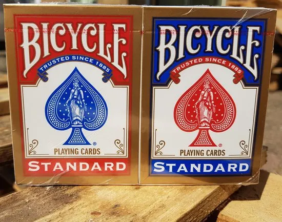 Oude man Groenten Handelsmerk Bicycle Rider Back Speelkaarten 2-Pack: Prijzen Vergelijken!